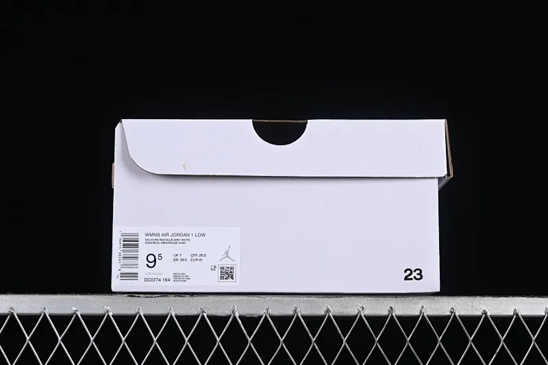 All categories Air Jordan Jordan series basketball shoes Air Jordan 1 Low G version pure original Air Jordan 1 Low AJ1 Joe 1 white blue red toe low-top cultural casual sneakers DC0774-164
